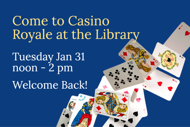 Casino Royale at the library